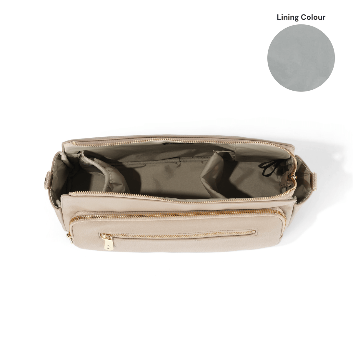 OiOi - Multitasker Pram Caddy 2.0 - Black Vegan Leather