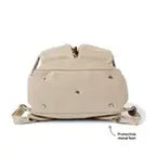 OiOi - Signature Nappy Backpack - Oat Dimple Vegan Leather
