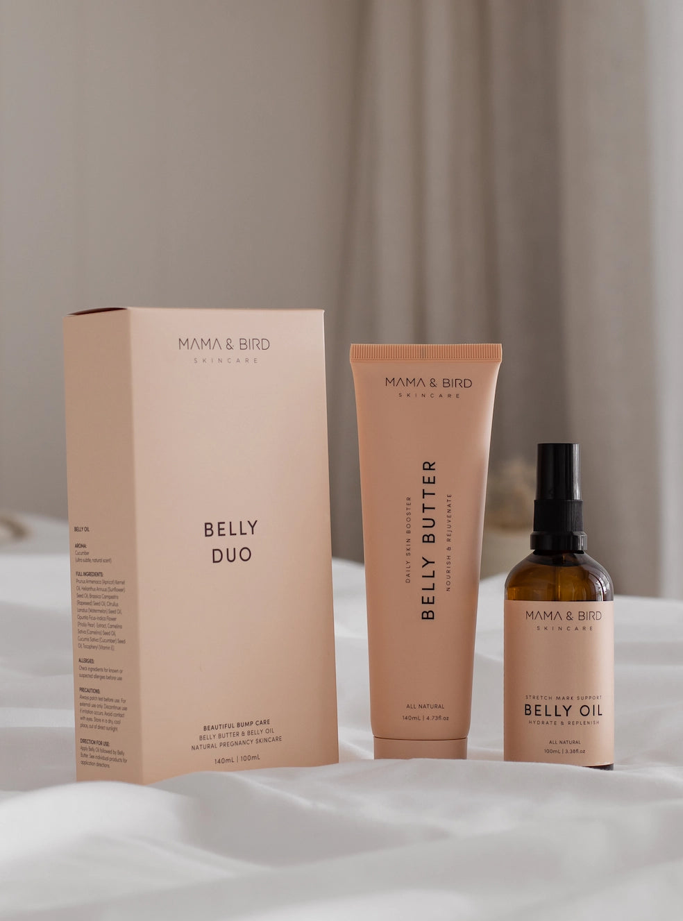 Mama & Bird Skincare - Belly Duo Set