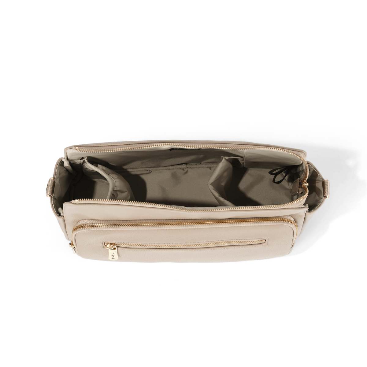 OiOi - Multitasker Pram Caddy 2.0 - Oat Vegan Leather