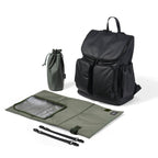 OiOi - Signature Nappy Backpack - Black Weatherproof