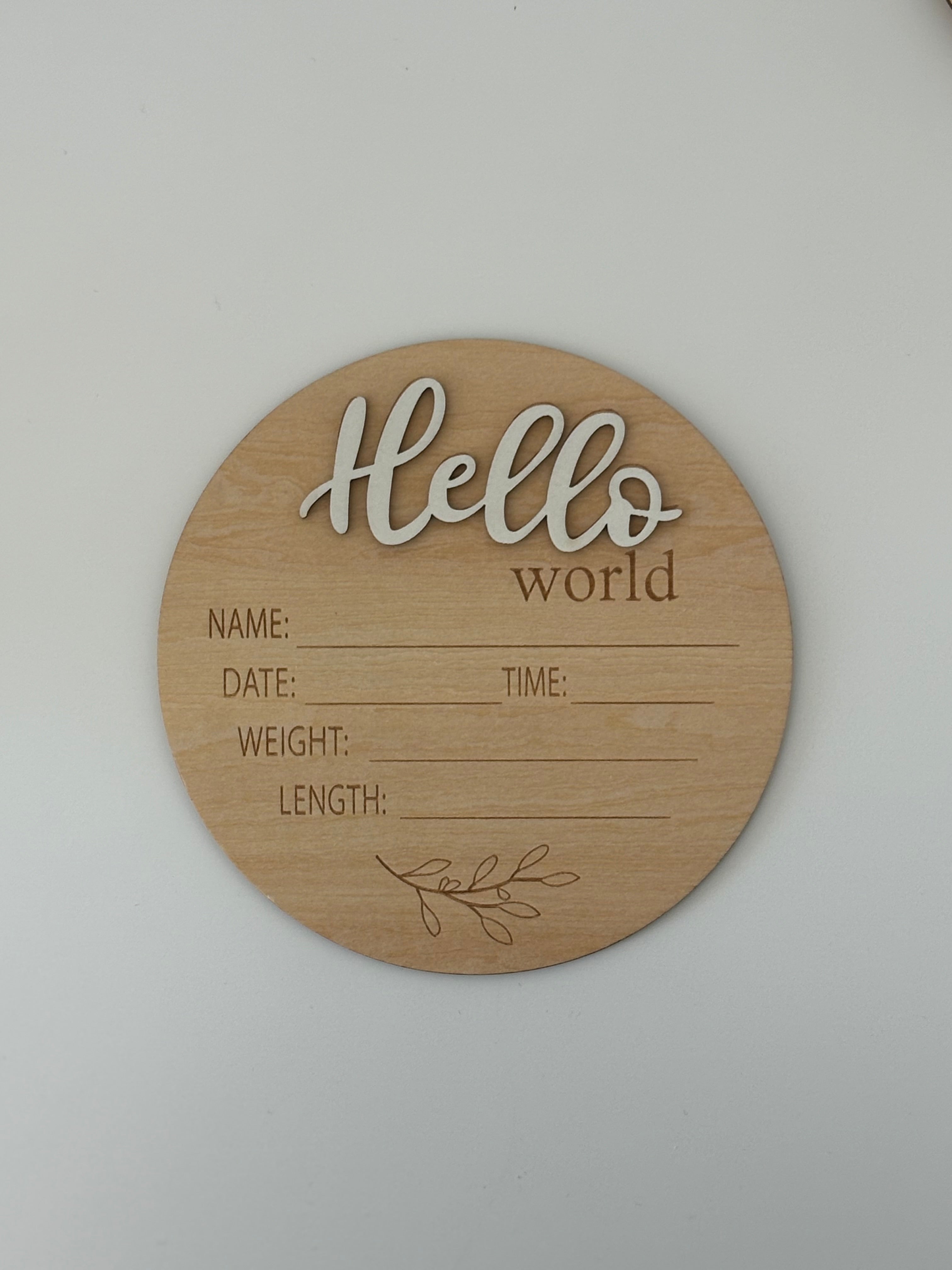 Hello World Announcement