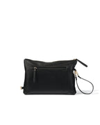 OiOi - Nappy Changing Pouch - Black Vegan Leather