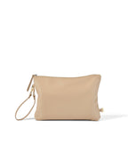 OiOi - Nappy Changing Pouch - Oat Vegan Leather